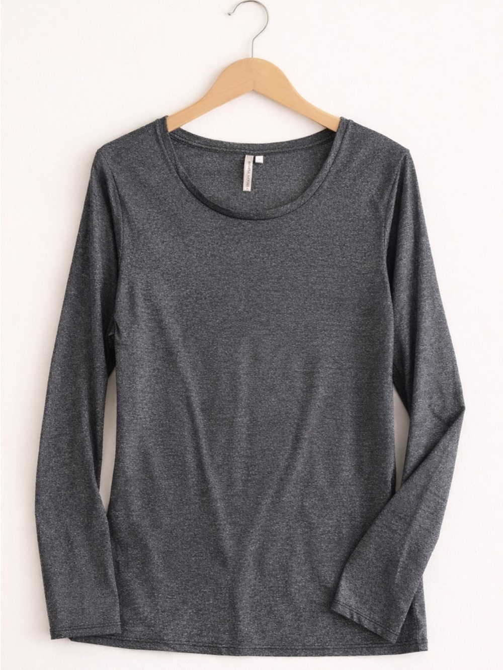 Banana Republic Long Sleeve Metallic Charcoal Small
